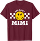One Happy Dude 1st Birthday One Cool Mimi Family Matching T-Shirt - T-Shirt | Maroon