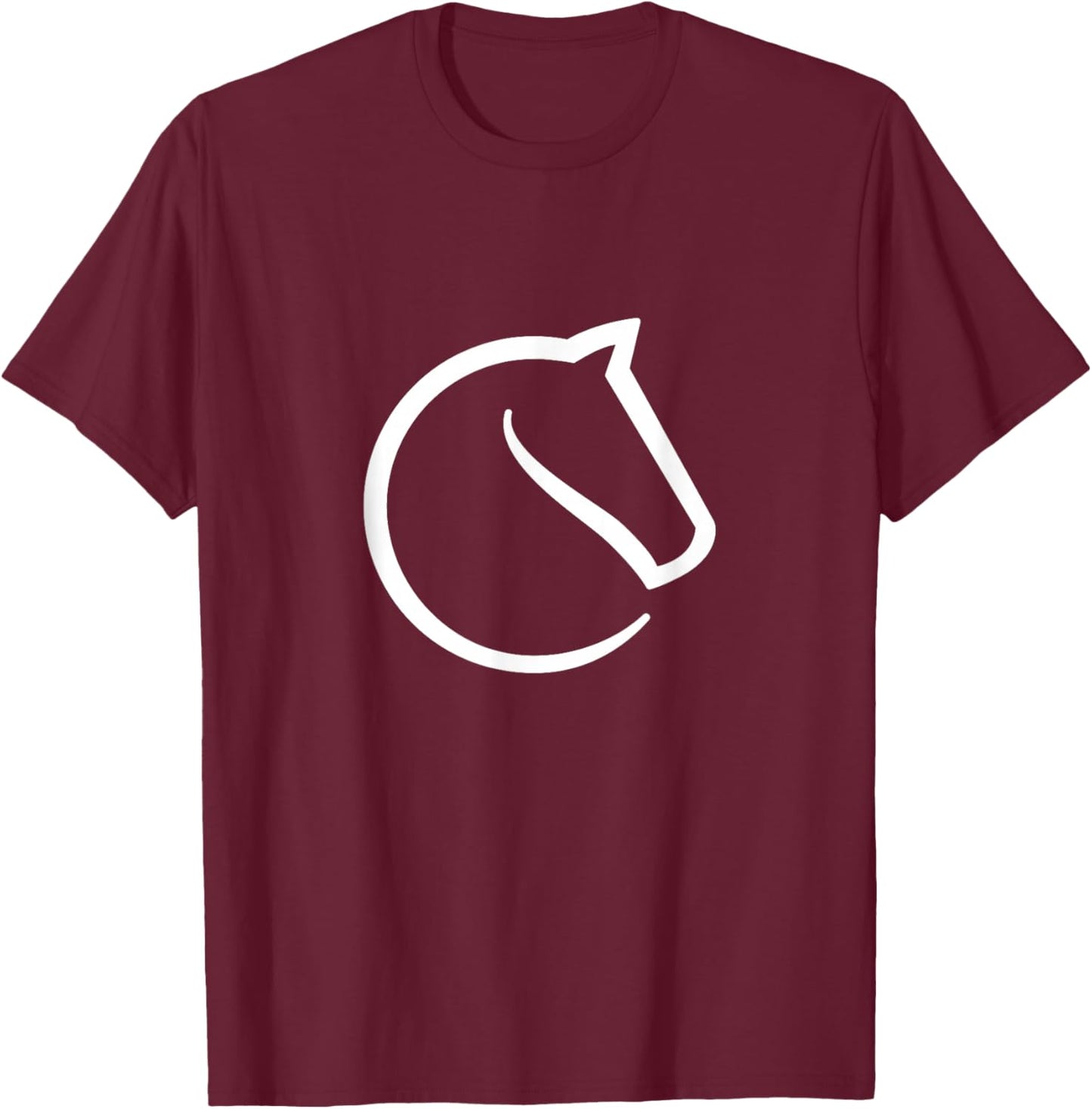 Lichess Merch Chess Player T-Shirt - T-Shirt | Maroon