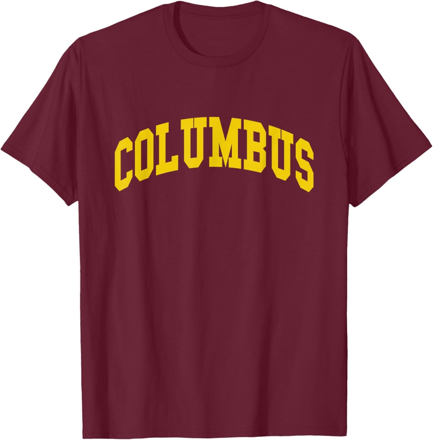 Columbus - Throwback Design - Classic T-Shirt - T-Shirt | Maroon