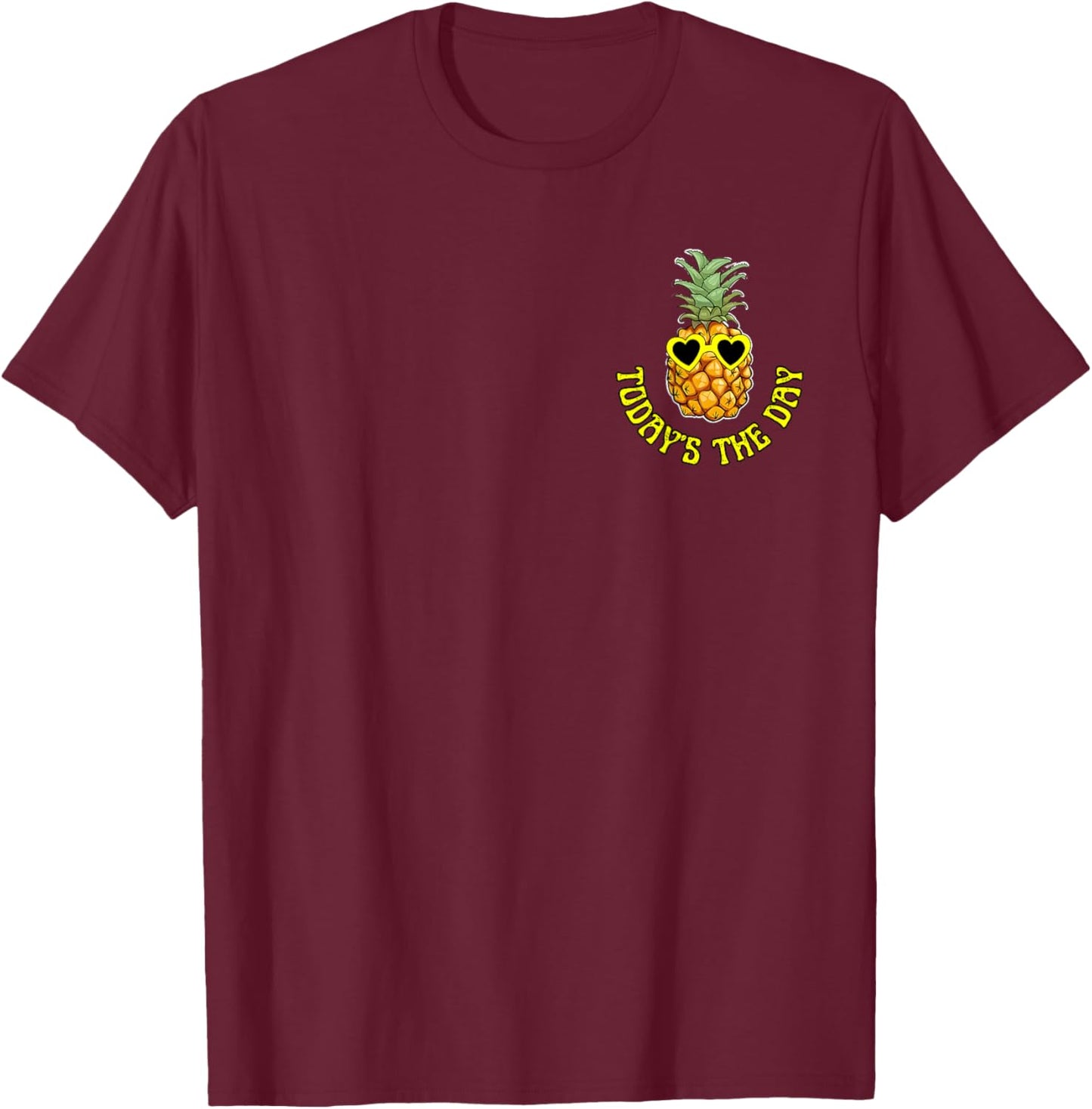 Pineapple Transfer Day IVF Infertility Embryo Funny IVF T-Shirt - T-Shirt | Maroon