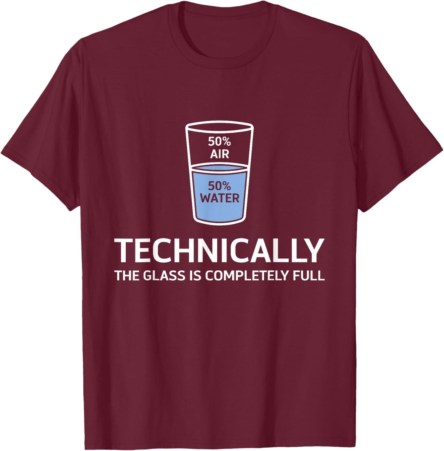 Physics Nerd Funny Gifts Scientist T-Shirt - T-Shirt | Maroon