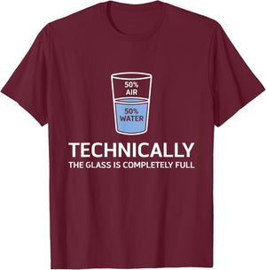 Physics Nerd Funny Gifts Scientist T-Shirt - T-Shirt | Maroon