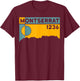 Montserrat Height Hike Monastery Barcelona Spain Hiking T-Shirt - T-Shirt | Maroon