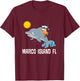 Marco Island Florida Travel T-Shirt - T-Shirt | Maroon
