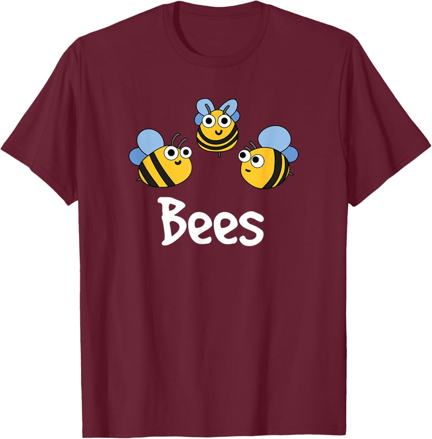 Birds And Bees Matching Couple Halloween Best Friends Funny T-Shirt - T-Shirt | Maroon