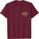 ILWU Union Solidarity Design Co. Established 1937 Front and Back Longshore Life Vintage Black T-Shirt - T-Shirt | Maroon