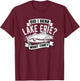 Lake Erie Walleye Fishing T-Shirt - T-Shirt | Maroon