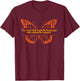 You Can't Talk Butterfly Language. Apparel T-Shirt - T-Shirt | Maroon