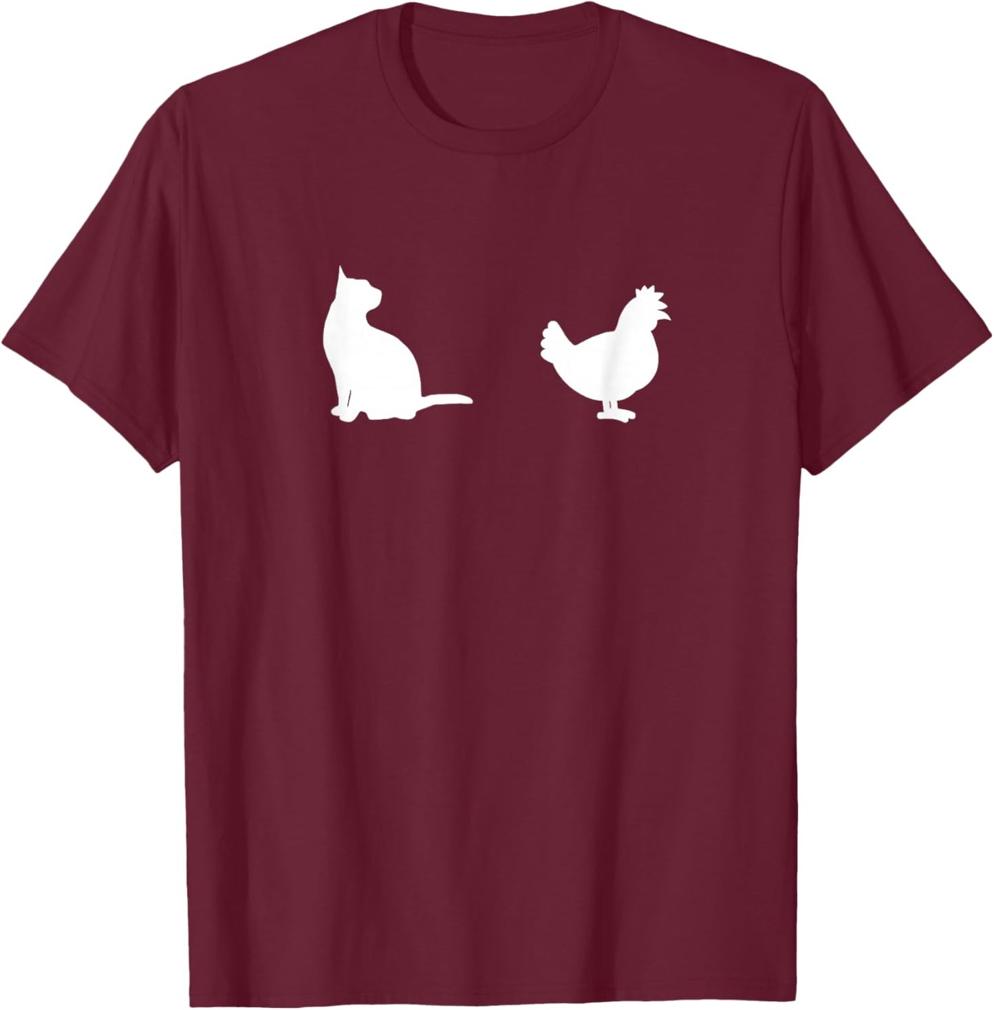 Pussy Chicken Challenge T-Shirt - T-Shirt | Maroon