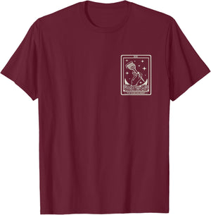 The Hair Colorist Tarot Card The Hair Colorist T-Shirt - T-Shirt | Maroon