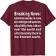 Breaking News Common Sense T-Shirt - T-Shirt | Maroon