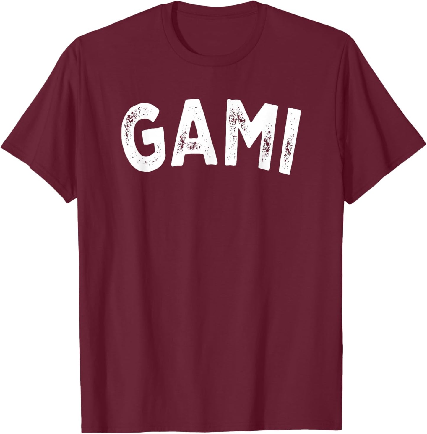 Gami T-Shirt - T-Shirt | Maroon