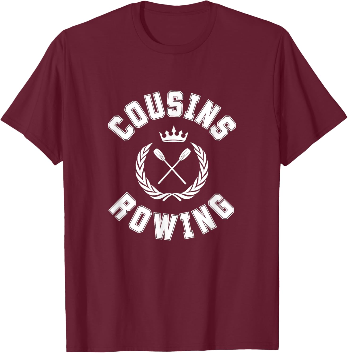 Cousins Rowing T-Shirt - T-Shirt | Maroon