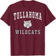 Tullahoma High School Wildcats C1 T-Shirt - T-Shirt | Maroon