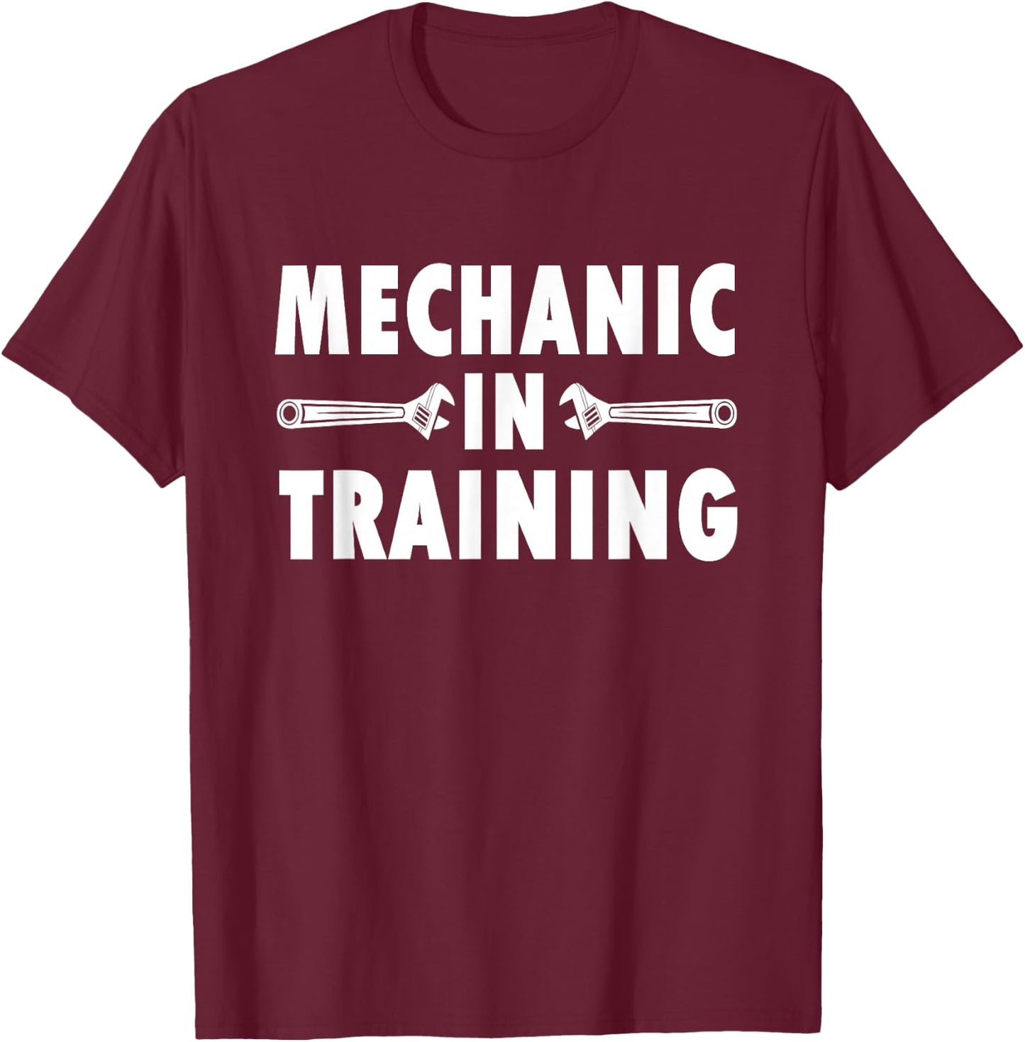 Mechanic Shirt Kids Handymen Mechanic Work T-Shirt - T-Shirt | Maroon
