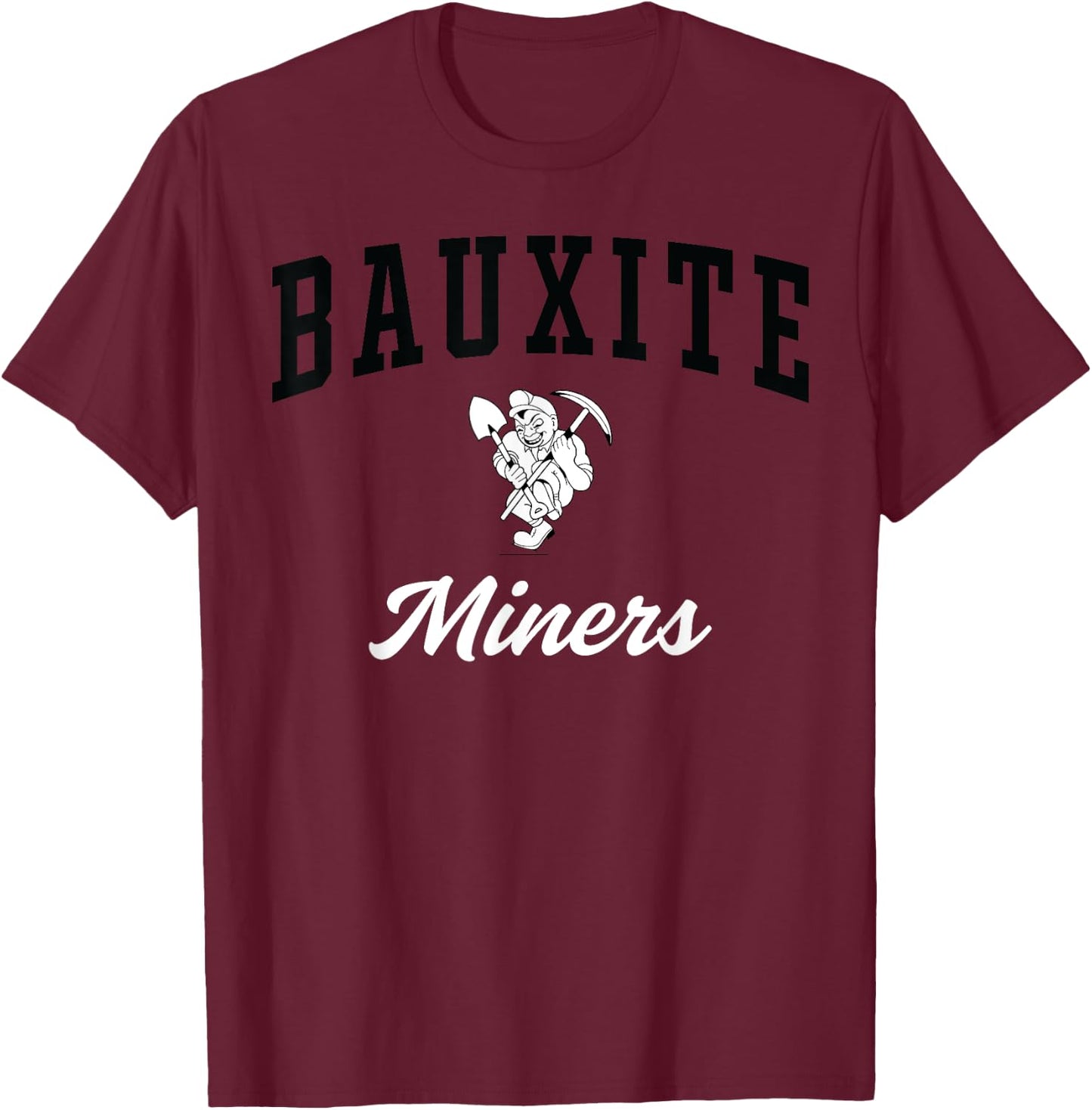 Bauxite High School Miners C3 T-Shirt - T-Shirt | Maroon