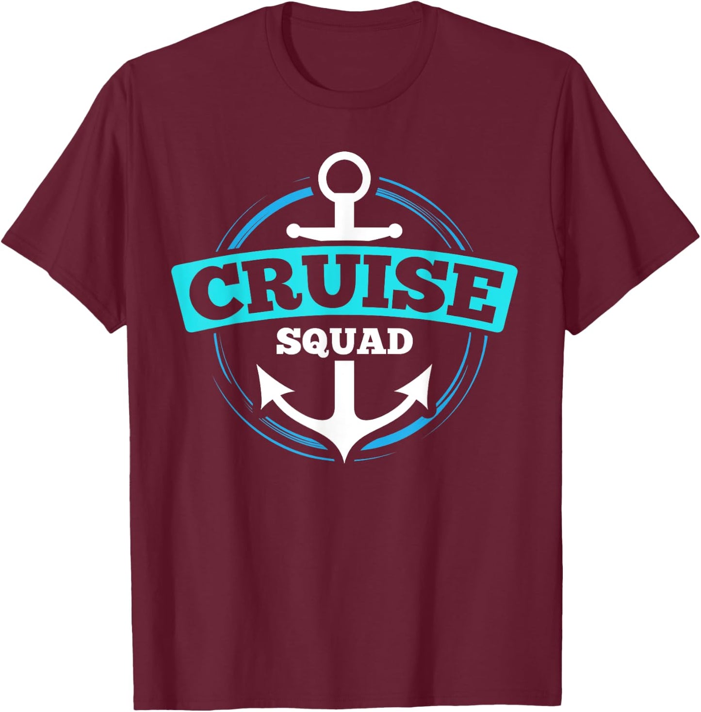 Matching Cruise Squad Friend Family Cruise Trip Vacation T-Shirt - T-Shirt | Maroon