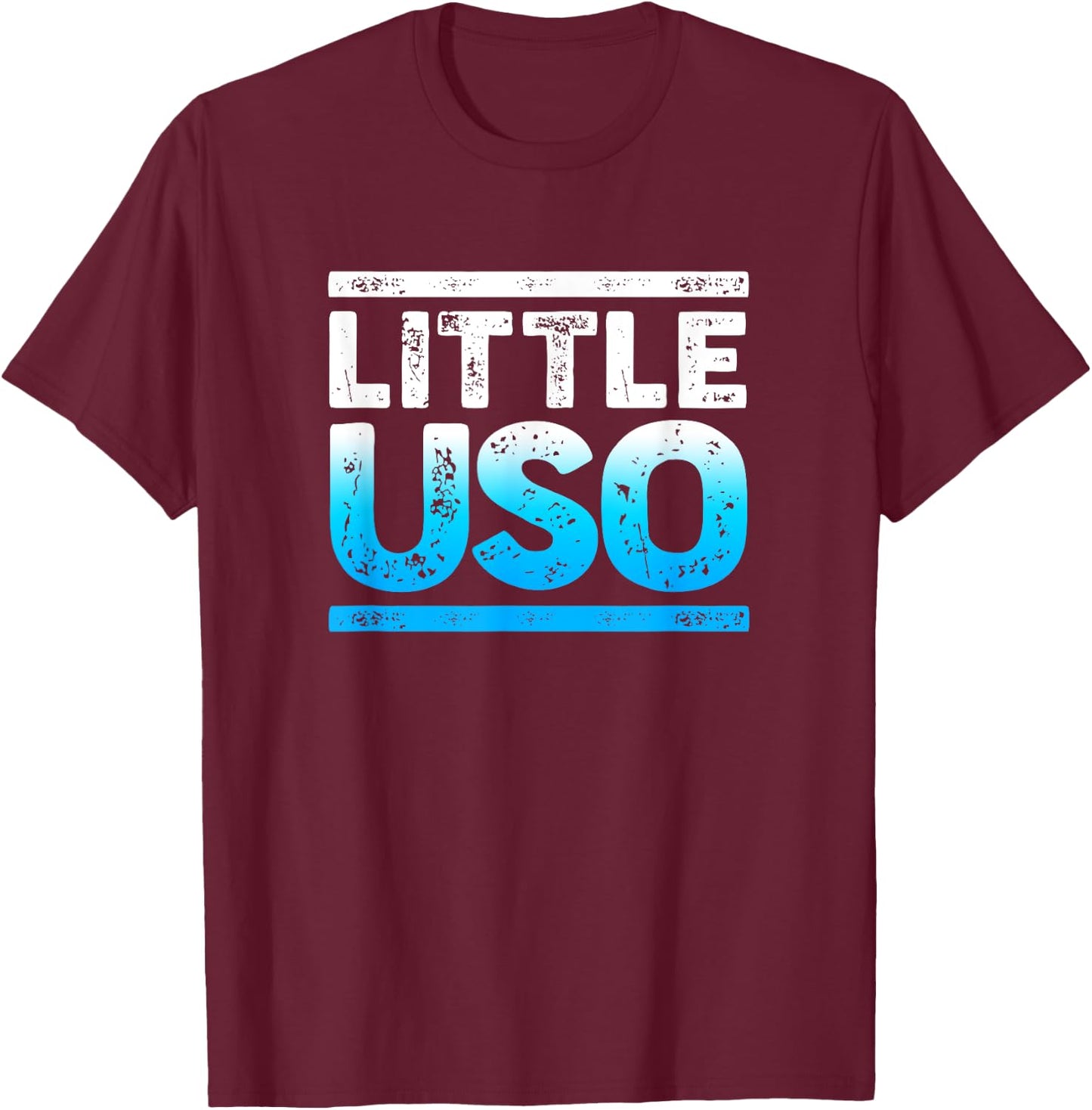 Funny American Samoan Pride Little Uso Samoa T-Shirt - T-Shirt | Maroon