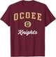 Ocoee High School Knights T-Shirt - T-Shirt | Maroon