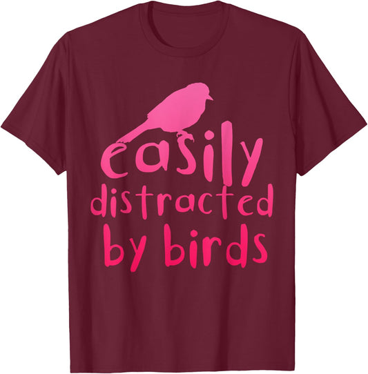 Birding T-Shirt - T-Shirt | Maroon