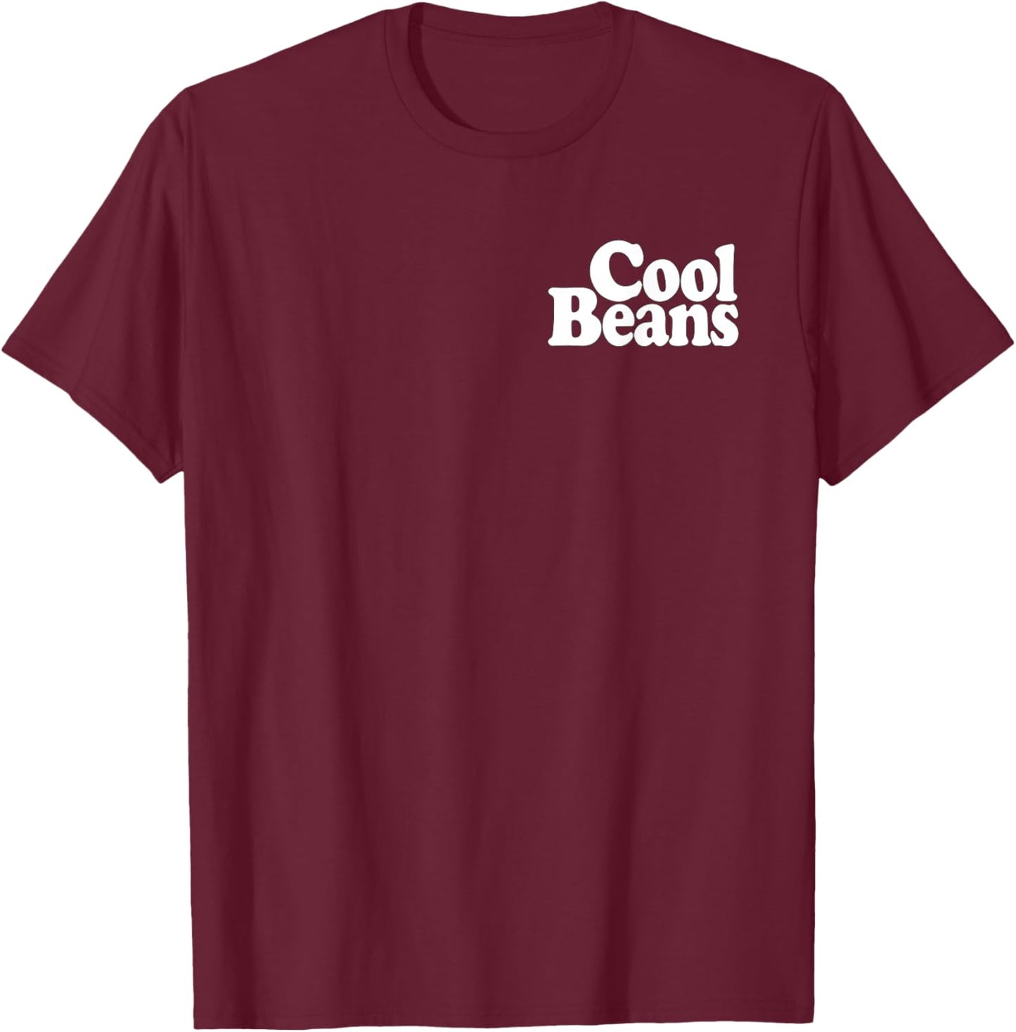 Cool Beans T-Shirt - T-Shirt | Maroon