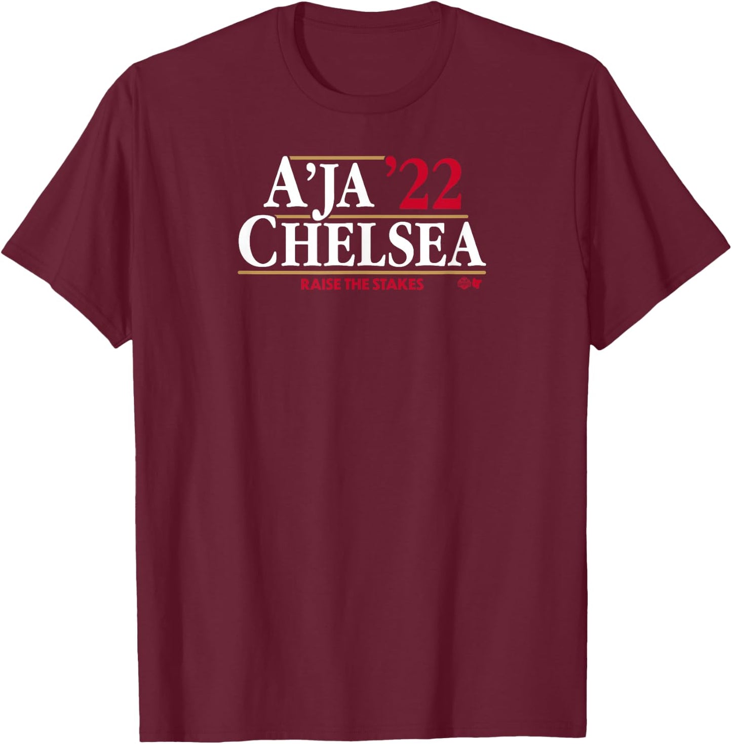 A'ja Wilson & Chelsea Gray '22 - Las Vegas Basketball T-Shirt - T-Shirt | Maroon