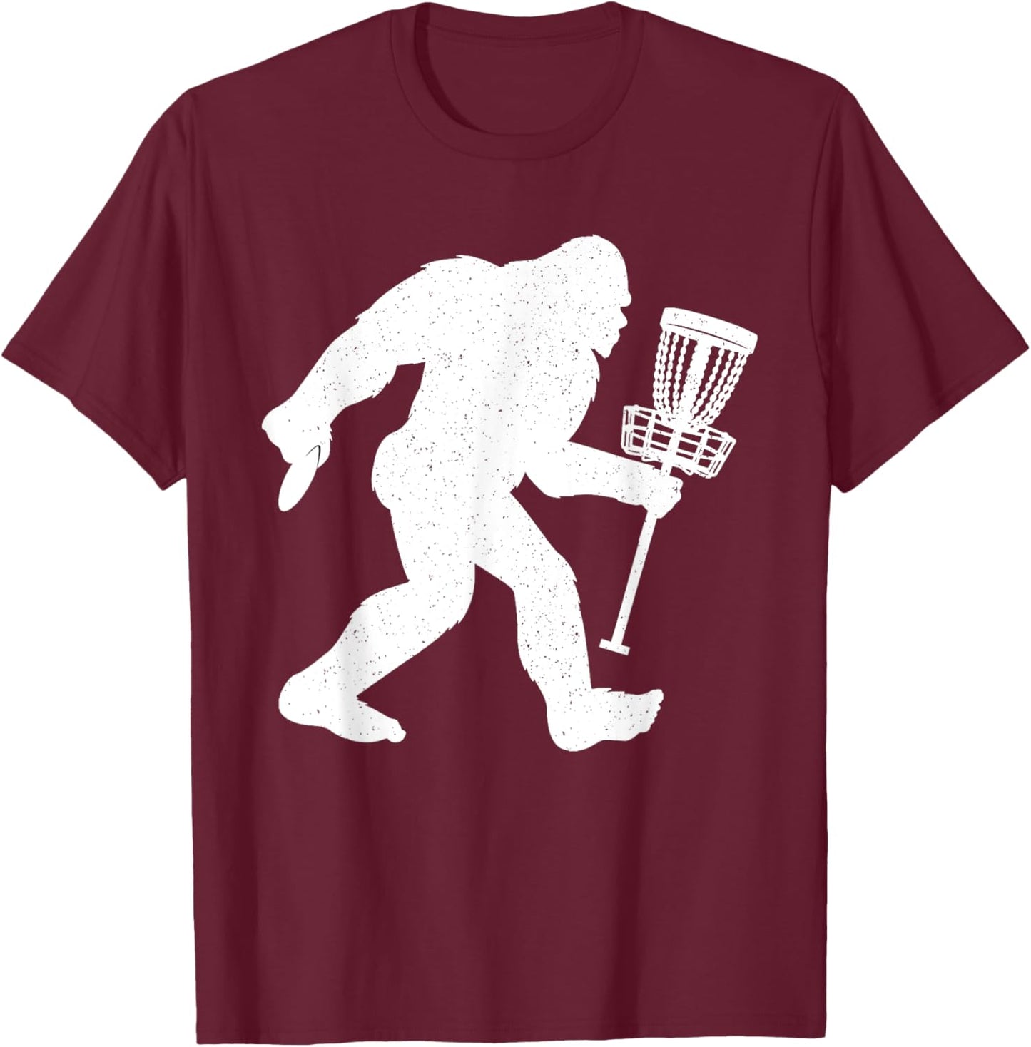 Cute Disc Golf Design Women Kids Disc Golf Lovers T-Shirt - T-Shirt | Maroon