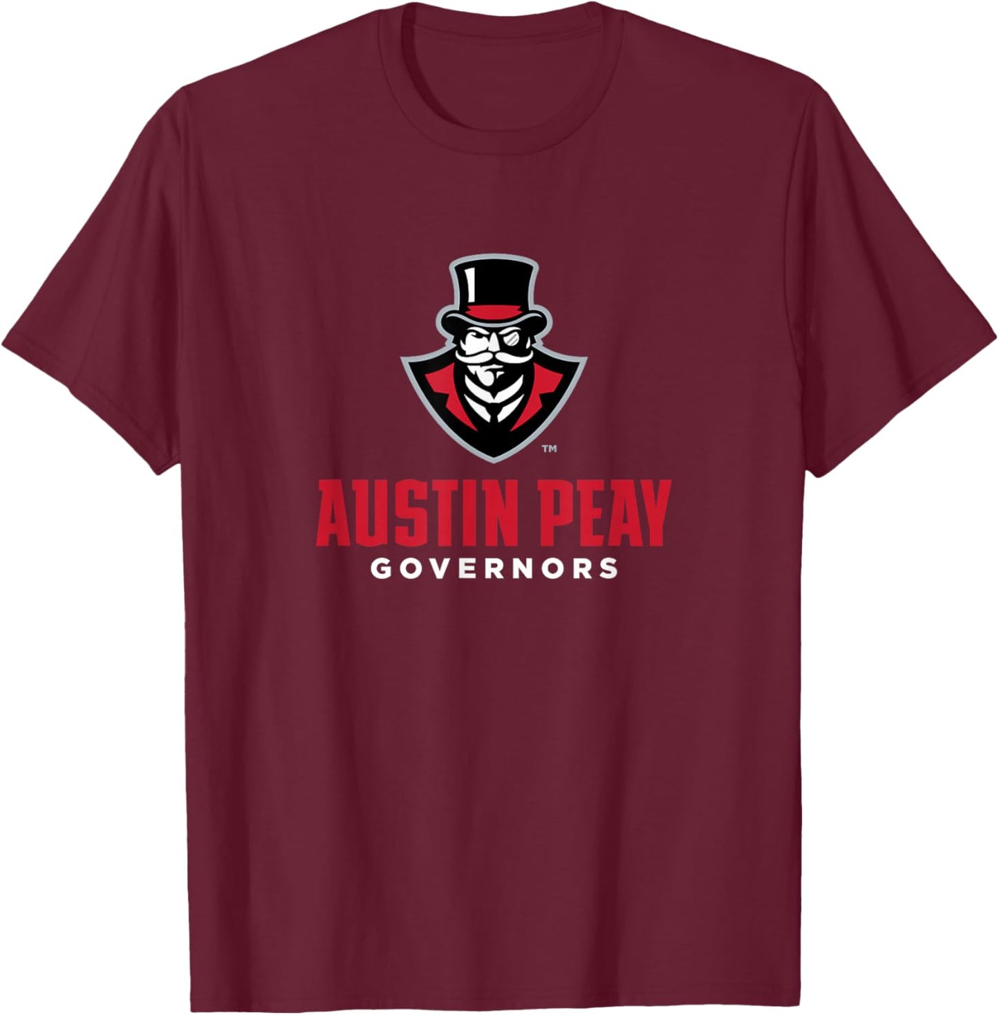 Austin Peay State University Governors Apparel Fans T-Shirt - T-Shirt | Maroon