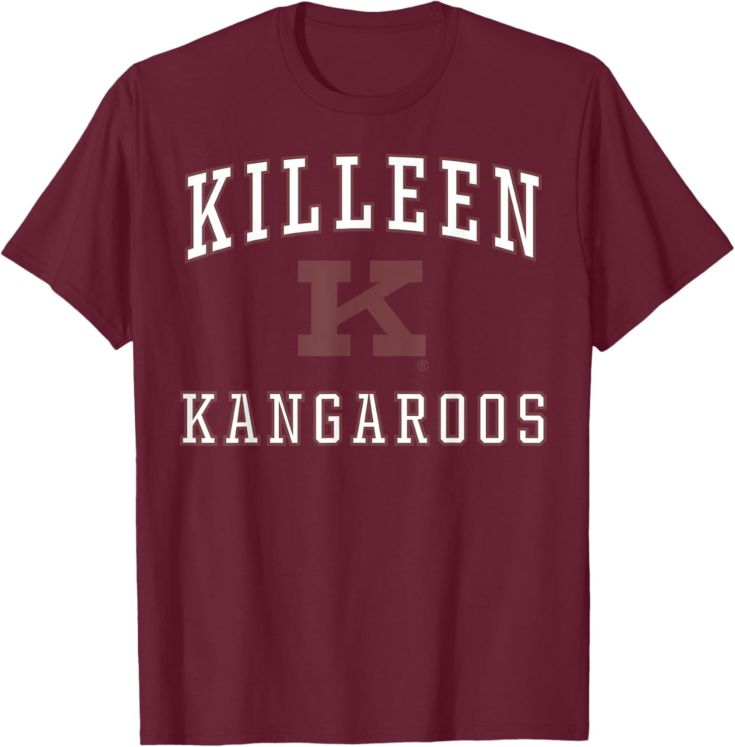 Killeen High School Kangaroos C1 T-Shirt - T-Shirt | Maroon