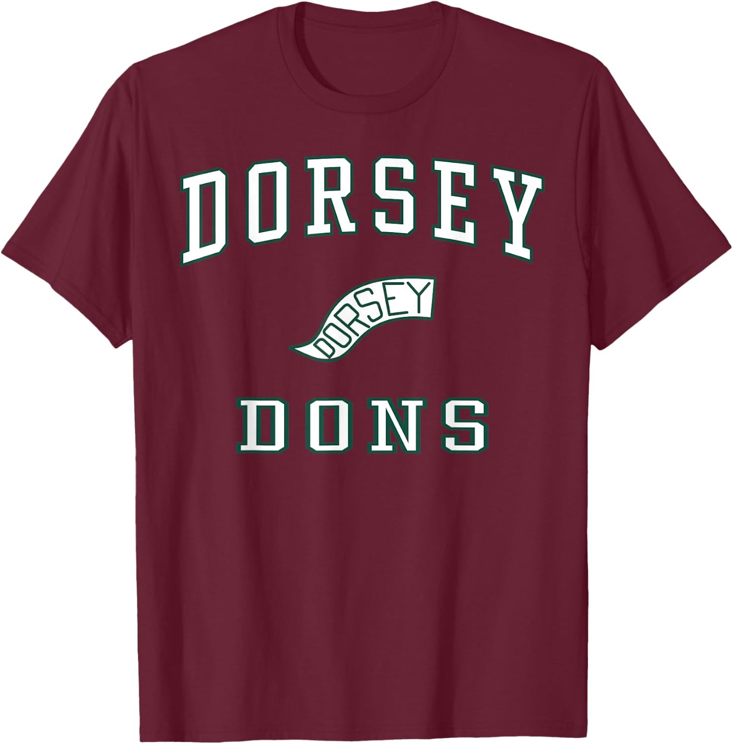 Dorsey High School Dons C1 T-Shirt - T-Shirt | Maroon