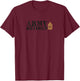 Army First Sergeant (1SG) Retired T-Shirt - T-Shirt | Maroon