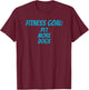 Fitness Goals Pet More Dogs | Dog Lover Apparel Women Kids T-Shirt - T-Shirt | Maroon
