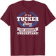 It's A Tucker Thing You Wouldn't Understand Name T-Shirt - T-Shirt | Maroon