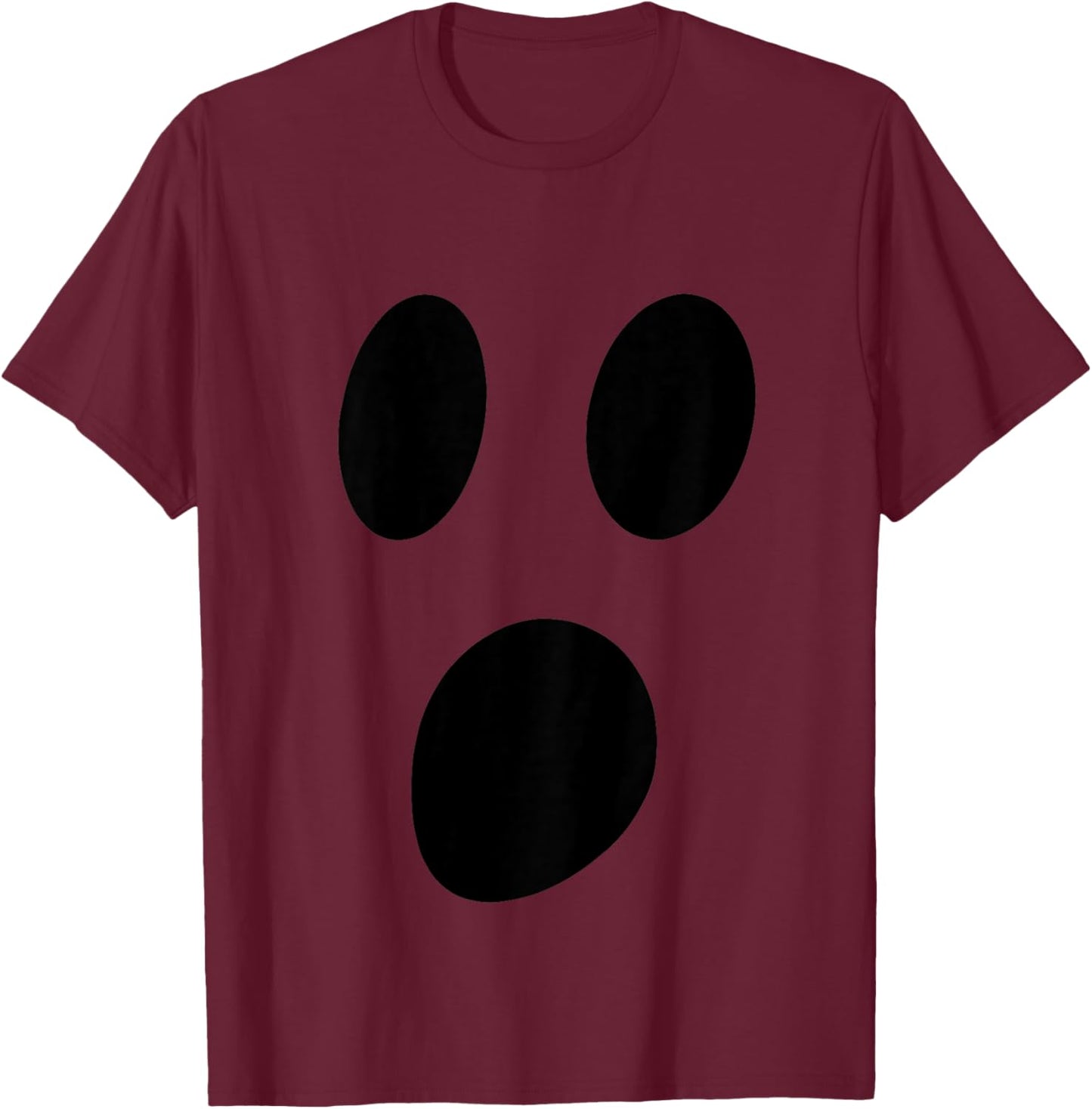 Toddler Ghost for Halloween Costume T-Shirt - T-Shirt | Maroon