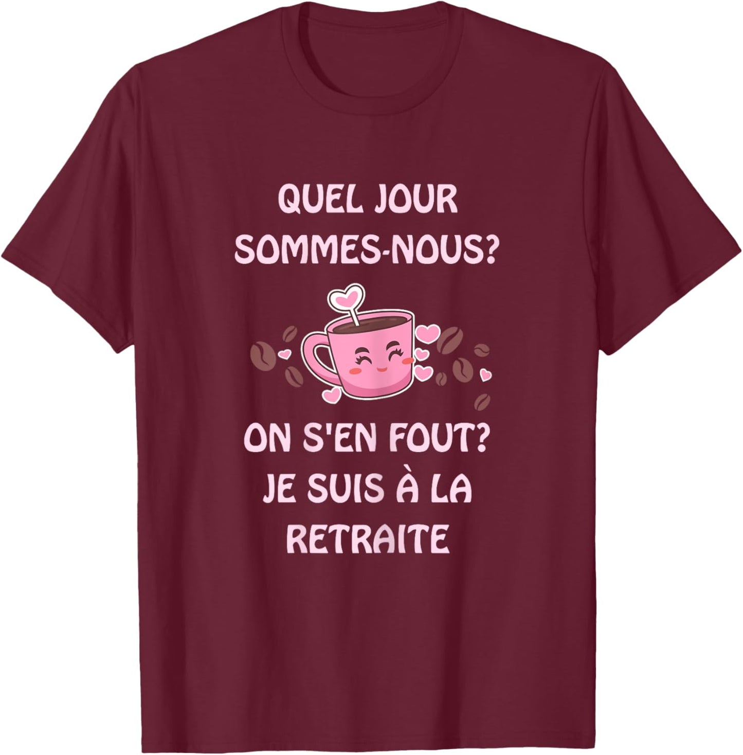 Retirement Gift Woman Humor Woman Retired 2025 T-Shirt - T-Shirt | Maroon