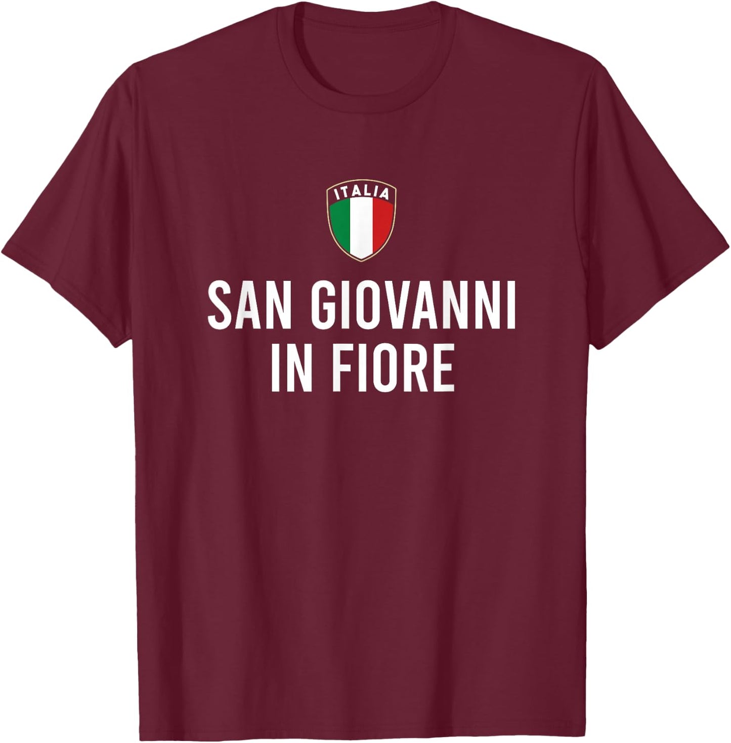 San Giovanni in Fiore T-Shirt - T-Shirt | Maroon