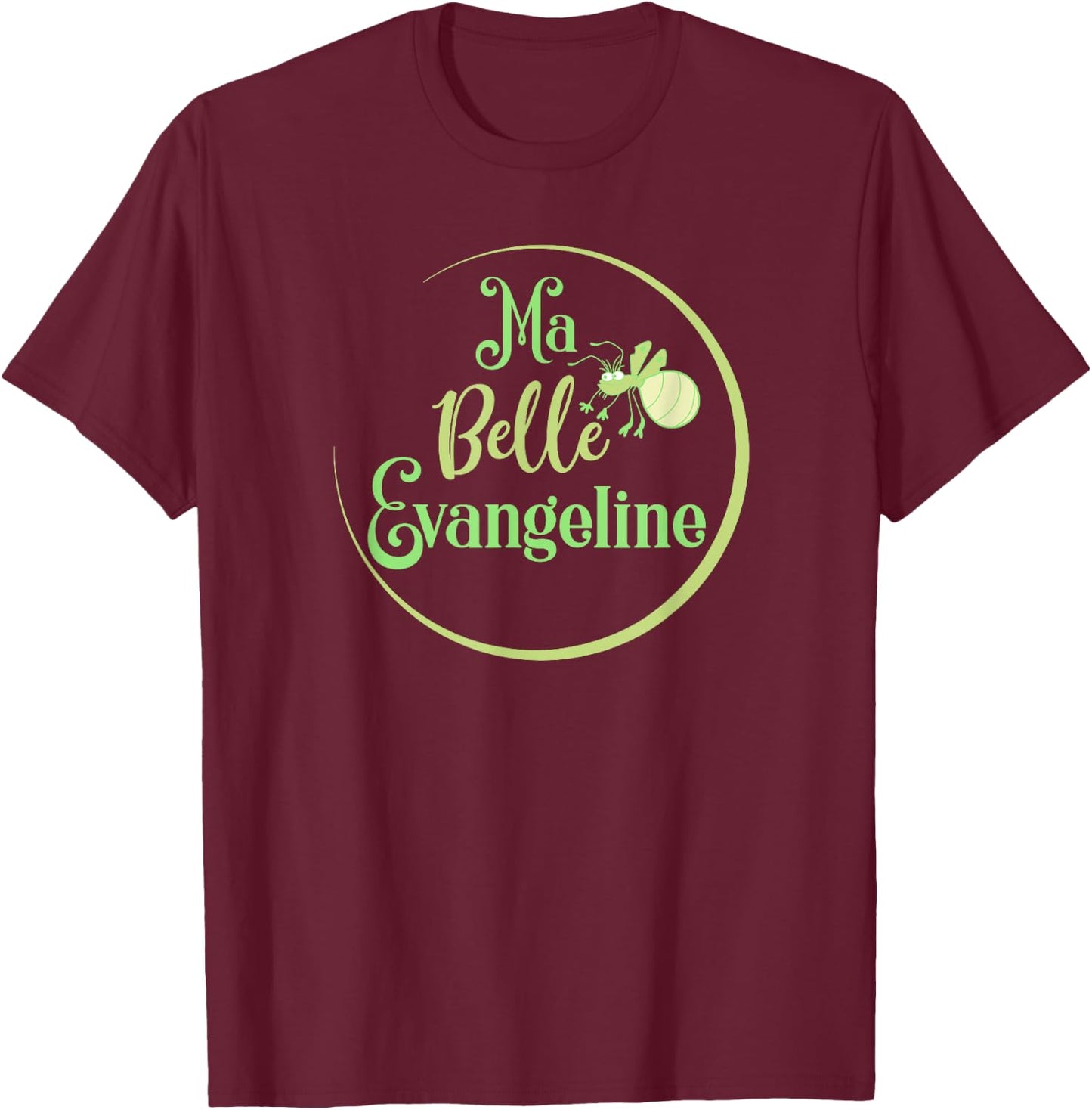 Ma Belle Evangeline - Matching Gifts for Couples T-Shirt - T-Shirt | Maroon