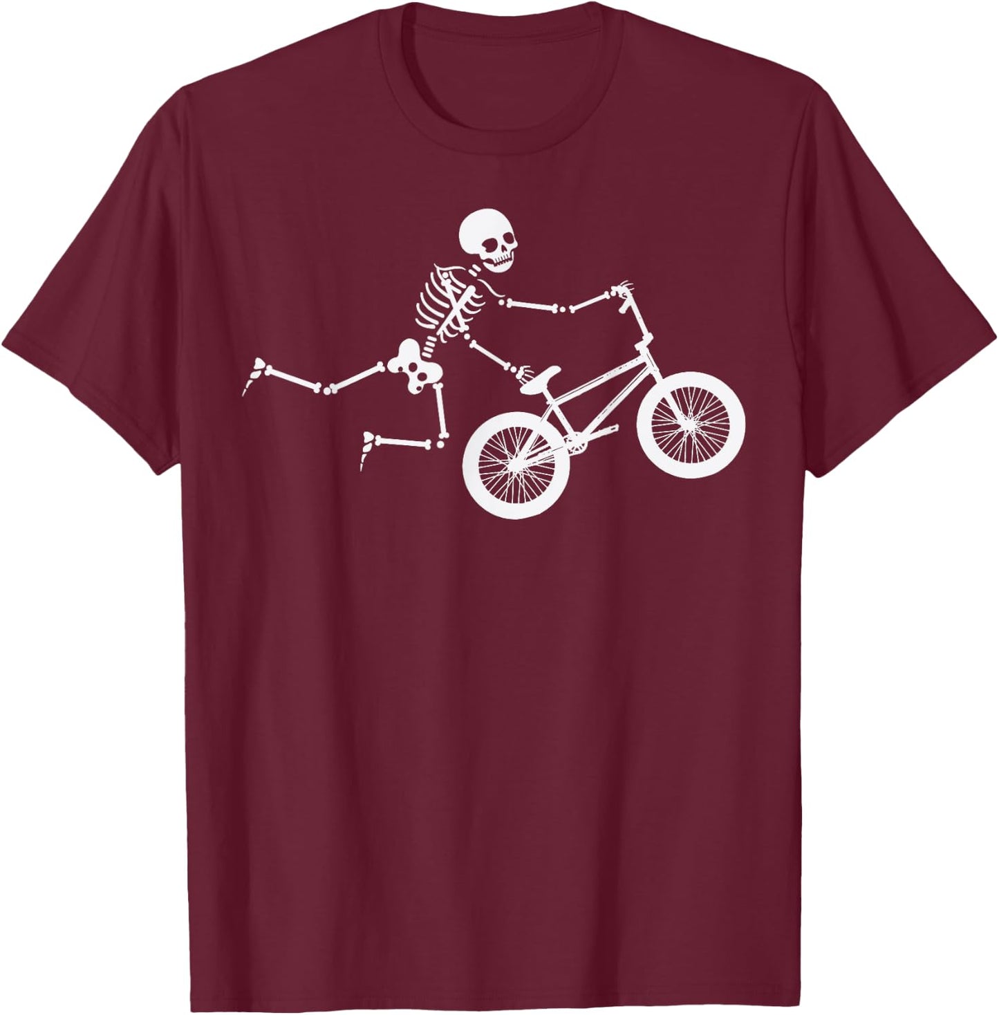 BMX Art Women Toddler Boys Off Road BMX Riding BMX T-Shirt - T-Shirt | Maroon