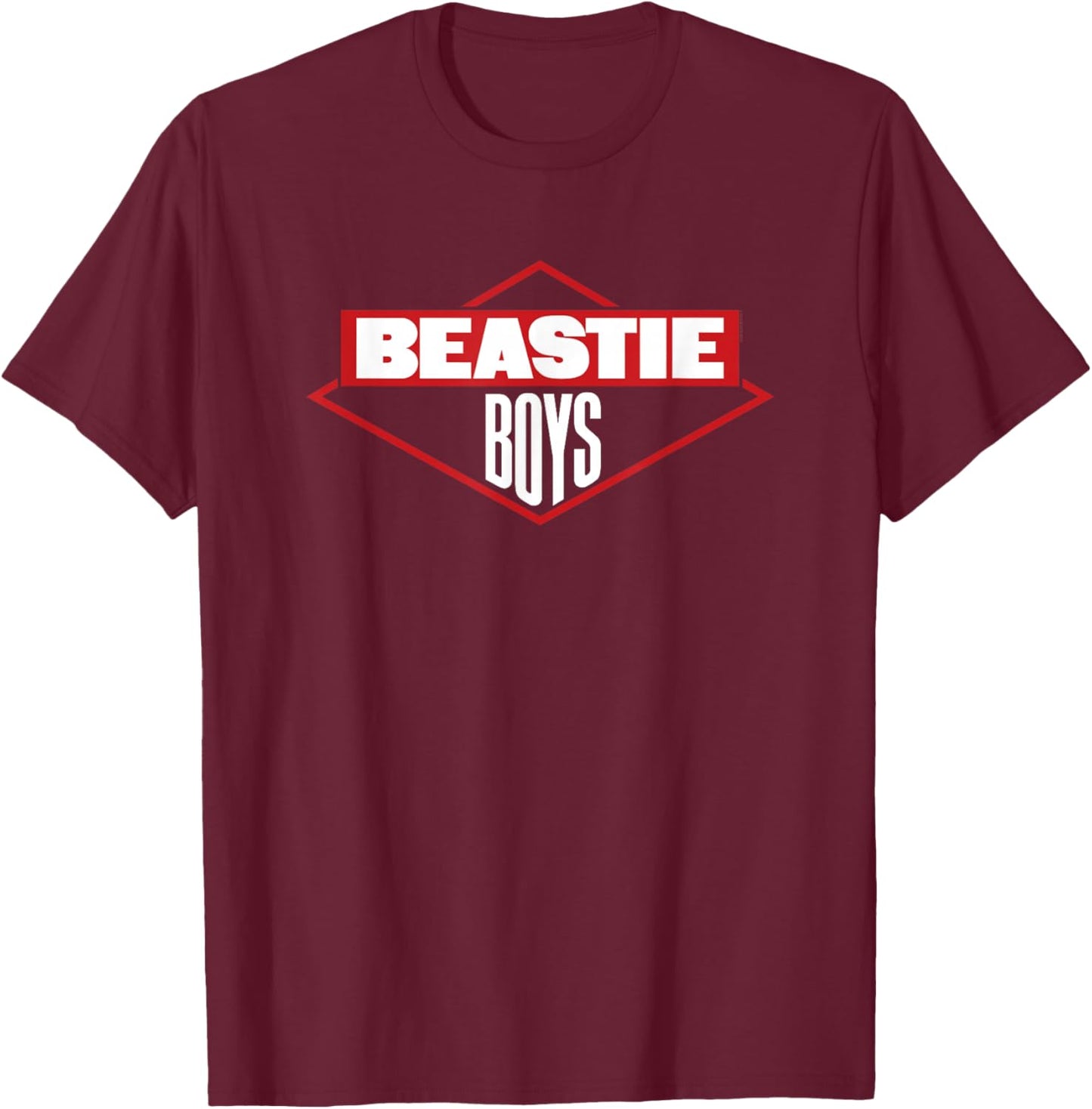 Beastie Boys Iconic Rap & Hip Hop Design , Blue, S T-Shirt - T-Shirt | Maroon