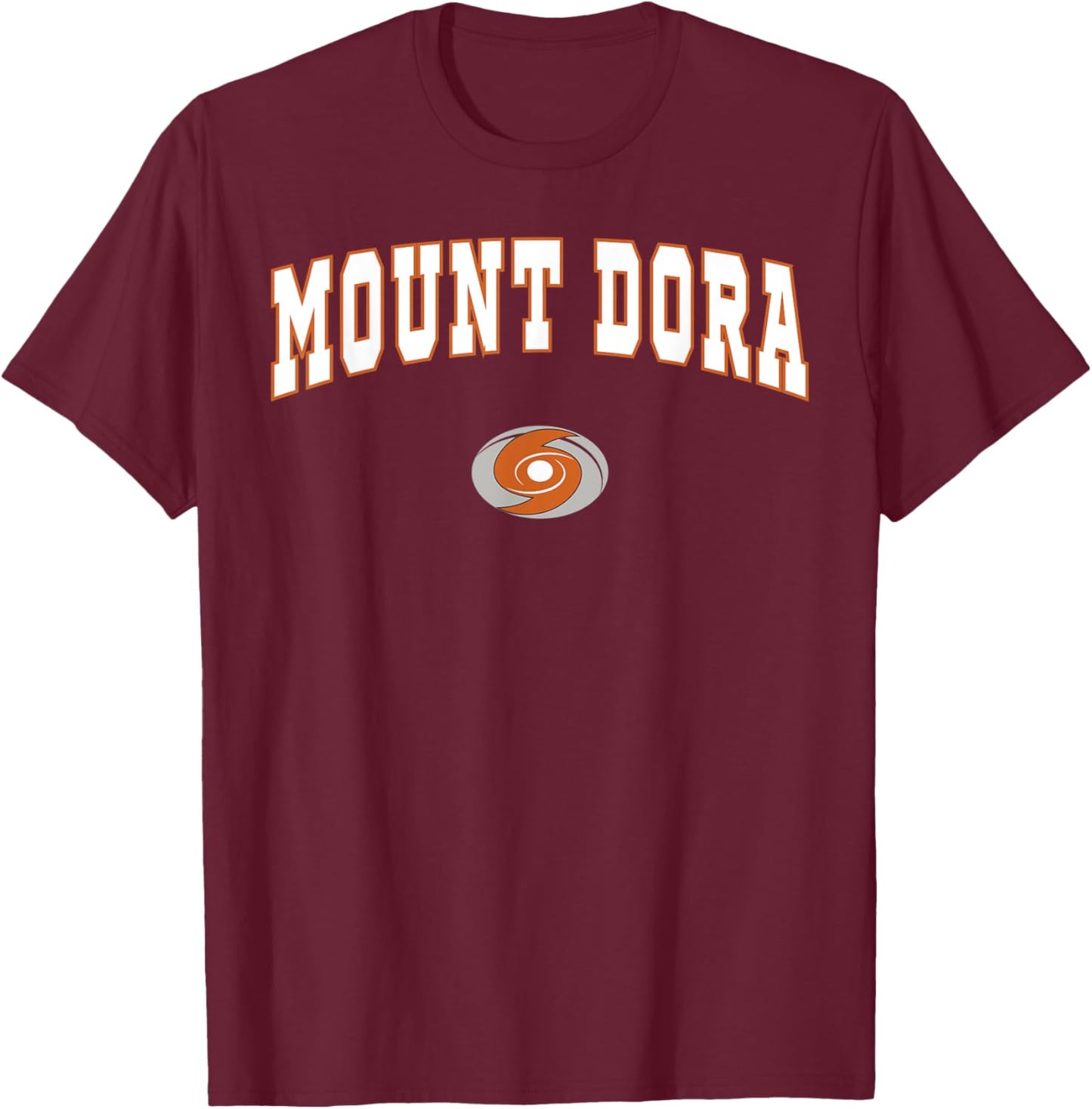 Mount Dora High School Hurricanes T-Shirt - T-Shirt | Maroon