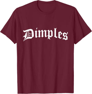 Dimples Chola Chicana Mexican American Pride Hispanic Latina T-Shirt - T-Shirt | Maroon