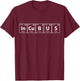 Incubus (in-Cu-B-U-S) Periodic Table Elements T-Shirt - T-Shirt | Maroon