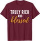 Inspirational Motivational Quote Financial Advisers Coaches T-Shirt - T-Shirt | Maroon