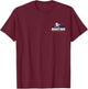 Boston Baseball Vintage Minimalist Retro Baseball Lover T-Shirt - T-Shirt | Maroon