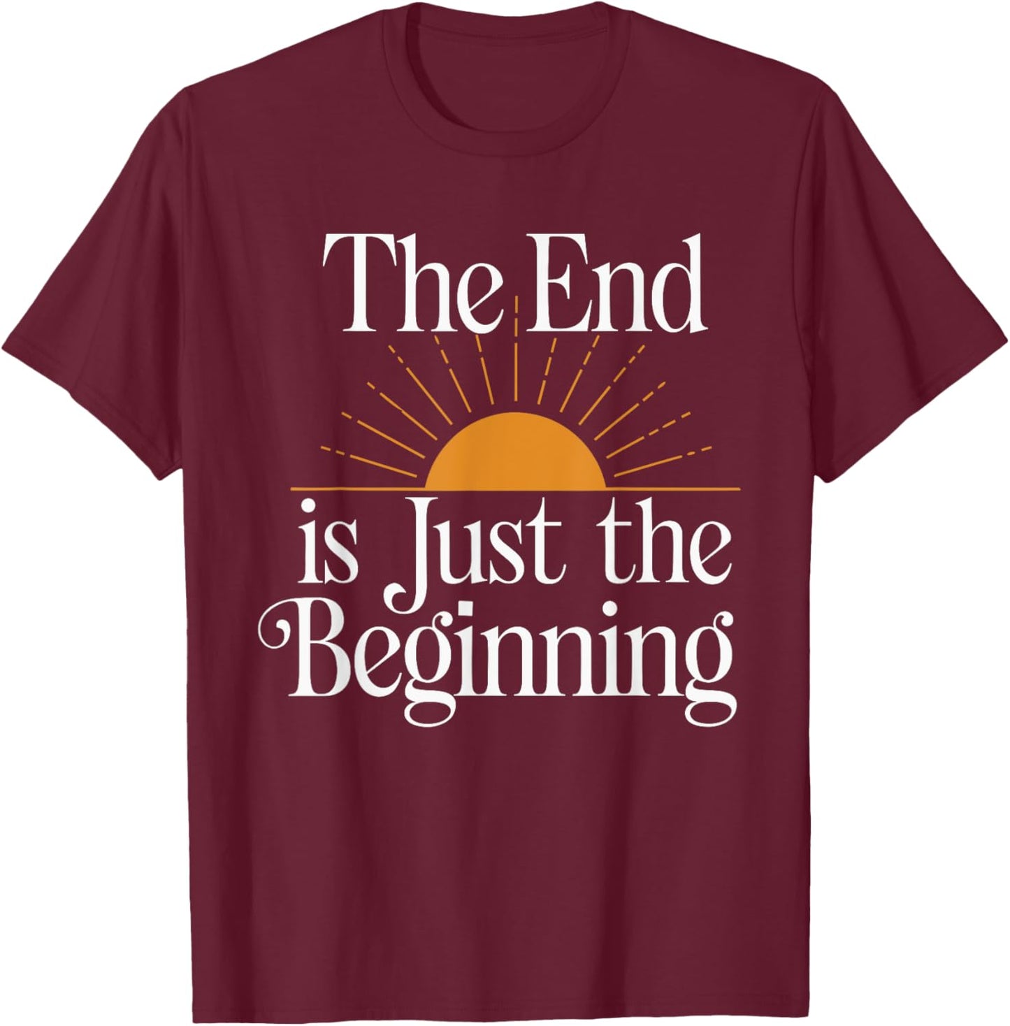 Eschatology End Times Rapture Believer Spiritual Awakening T-Shirt - T-Shirt | Maroon