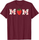 Strawberry mom T-Shirt - T-Shirt | Maroon