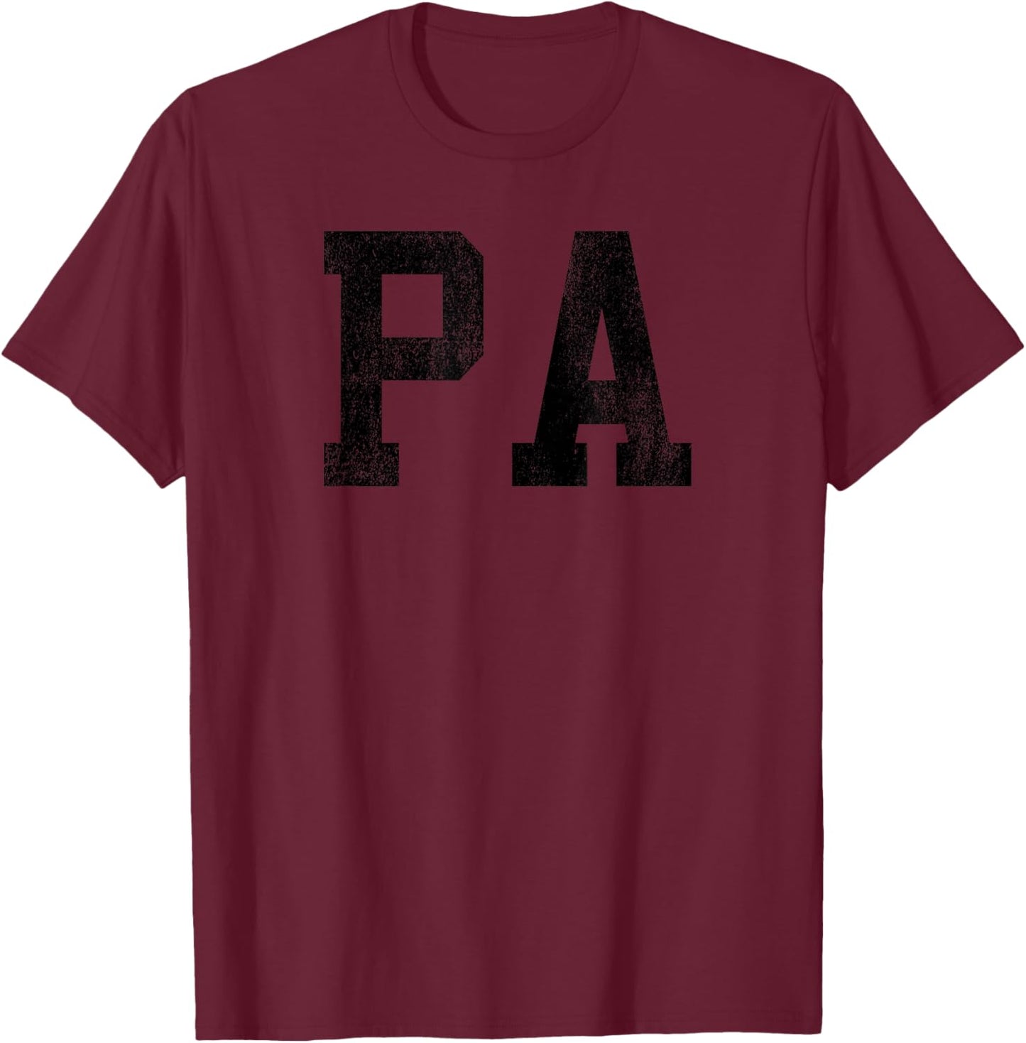 Best Pa Gifts For Father's Day Pa - Classic Bold Font Birthday Pa T-Shirt - T-Shirt | Maroon
