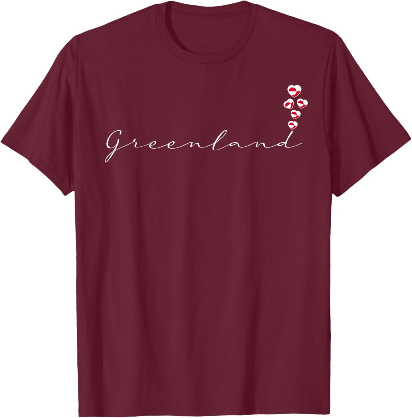 Greenland T-Shirt - T-Shirt | Maroon