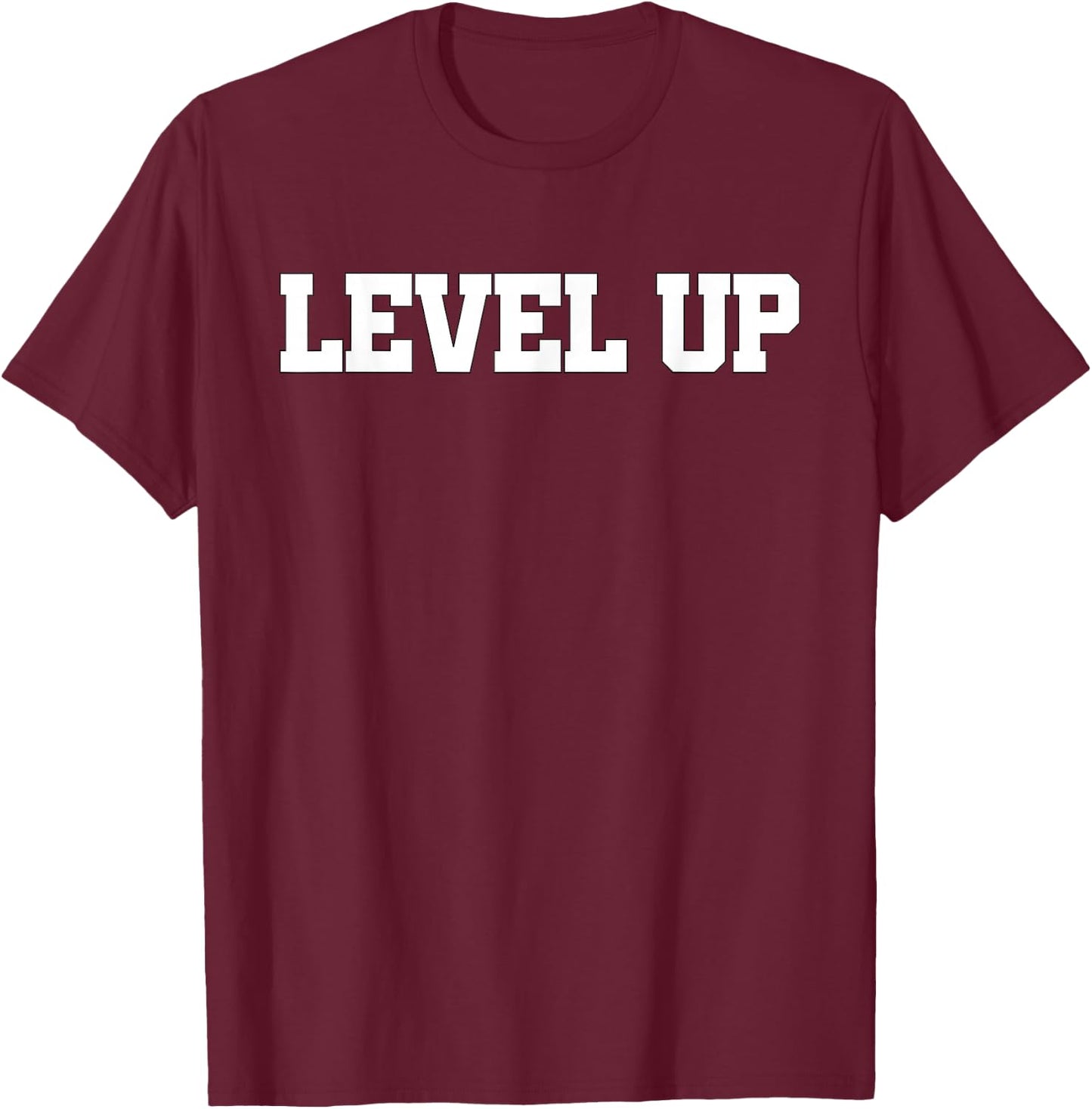 Level Up T-Shirt - T-Shirt | Maroon