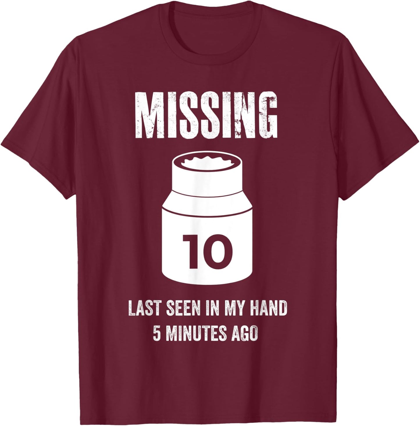 Missing 10mm Socket Funny Auto Mechanic Repairman Machinist T-Shirt - T-Shirt | Maroon